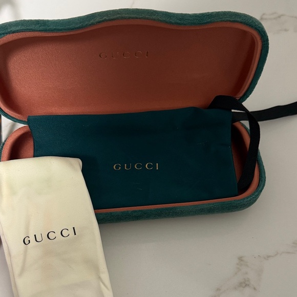 Gucci Black Oversized Sunglasses main image 8